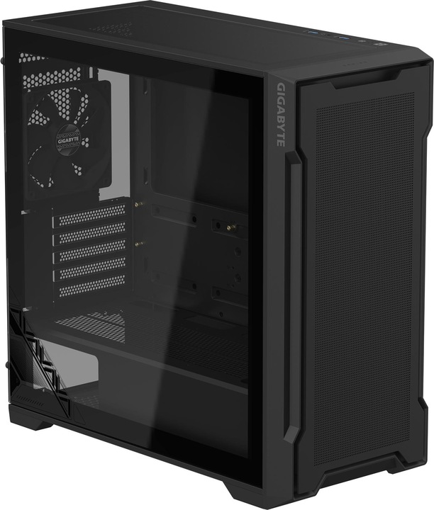 Actual product image Gigabyte CASE MIDITOWER ATX W/O PSU/GB-C102G BLACK (Mini-ITX, mATX)