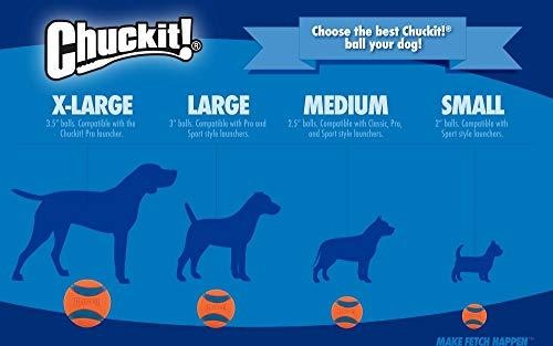 Immagine prodotto Chuckit! CHUCKIT MAX GLOW Incandescente diametro 9 cm taglia XL Bianco (Palla giocattolo per cani)