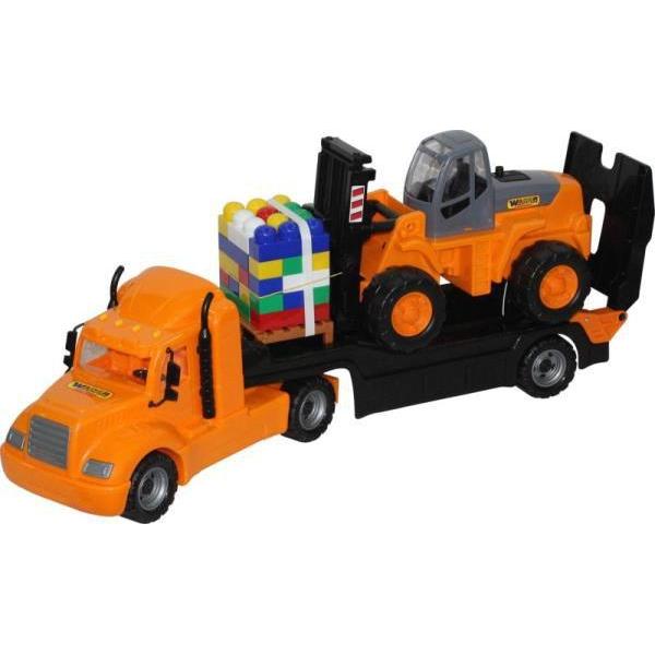 Wader Polesie Majka tractor + forklift + 30el units online (55705)