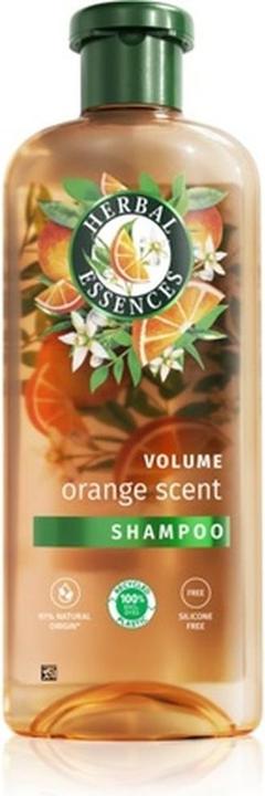 Herbal Essences Volumen-Shampoo mit Orangenduft für zartes Haar - 350 ml (350 ml, Flüssiges Shampoo)