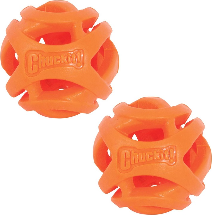 Produktbild Chuckit! CHUCKIT BREATHE RIGHT Bring the ball Lots 6.5 cm in diameter Size M 2 pcs Orange (Ballspielzeug Hund)