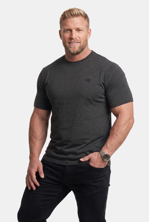 Image du produit Men+ T-Shirt, Basic, 2er-Pack, Halbarm, Rundhals (8XL)