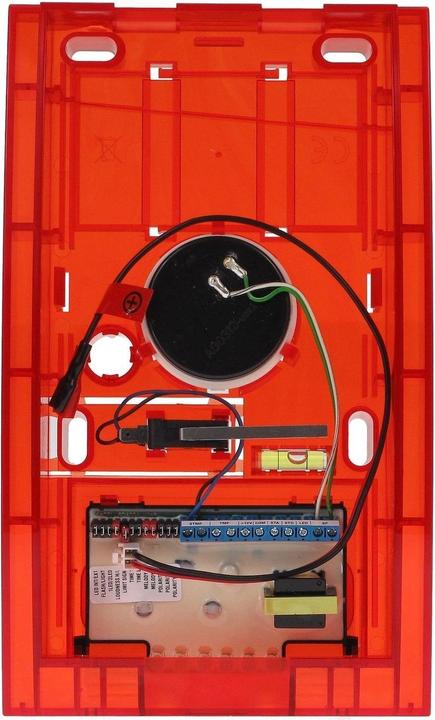 Produktbild Satel SIREN OUTDOOR W/METAL SHIELD/Raudonas SP-4004R
