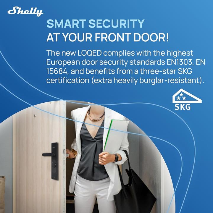 Produktbild Loqed Touch Smart Lock Black Edition (Bluetooth)