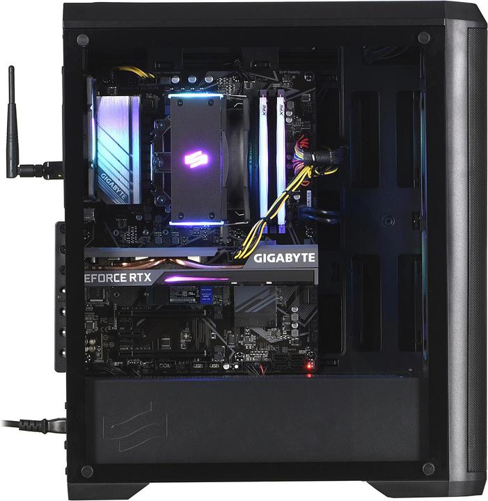 Actual product image Actina 5901443296164 PC DDR4-SDRAM i5-10400F Midi Tower 10th gen Intel® Core™ i5 16 GB 500 GB SSD Juodas (Intel Core i5-11400F, 16 GB, 1000 GB, GeForce RTX 3060 Ti)