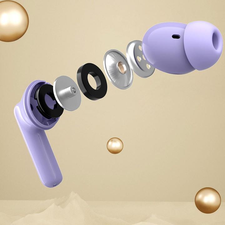 Actual product image Manta MTWS008P Rytmo Purple (No noise cancellation, Wireless)