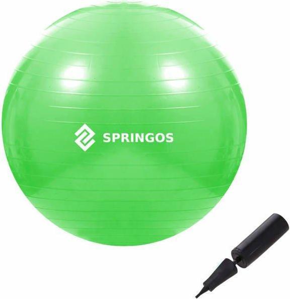 Actual product image Springos Gym ball STRONG 65cm Green (65 cm)