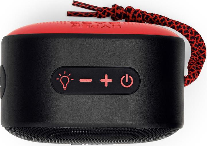 Actual product image Aiwa BST-330RD red speaker