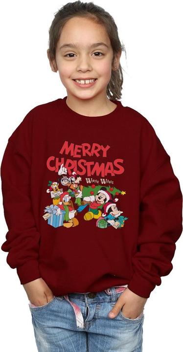 Produktbild Disney Mickey And Friends Winter Wishes Sweatshirt Mädchen (152, 158)