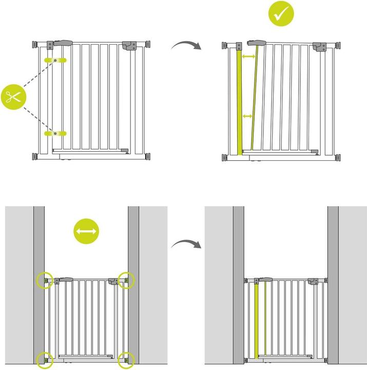 Immagine prodotto Hauck Cancello di sicurezza Open'n Stop (75 cm)