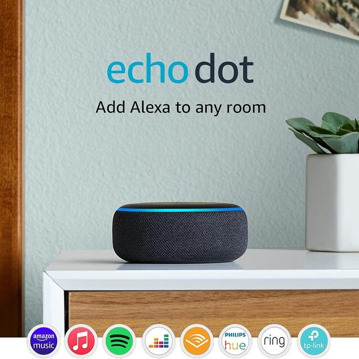 Produktbild Amazon Echo Dot 3 black (Amazon Alexa)