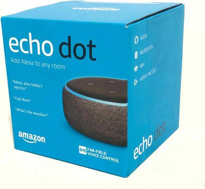 Produktbild Amazon Echo Dot 3 black (Amazon Alexa)