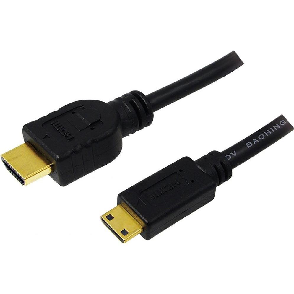 LogiLink HDMI (Typ A) — mini HDMI (Typ C) (1 m, HDMI), Video Kabel