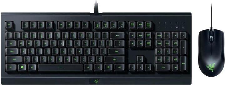 Actual product image Razer Gaming keyboard Cynosa Lite and mouse Abyssus Lite set, US layout (DE, Cable)