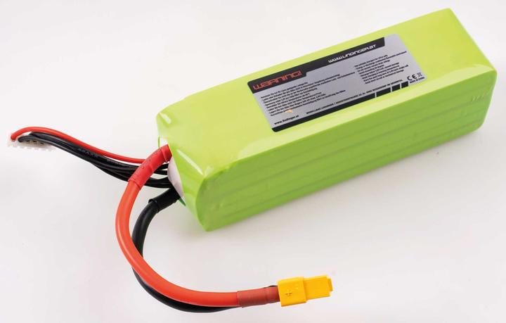 Actual product image Wellpower LIPO AKKU ULTIMA GT II 2600 mAh / 18,5 Volt 5S 40/80C CH5/8 XT-60 (18.50 V, 2600 mAh)