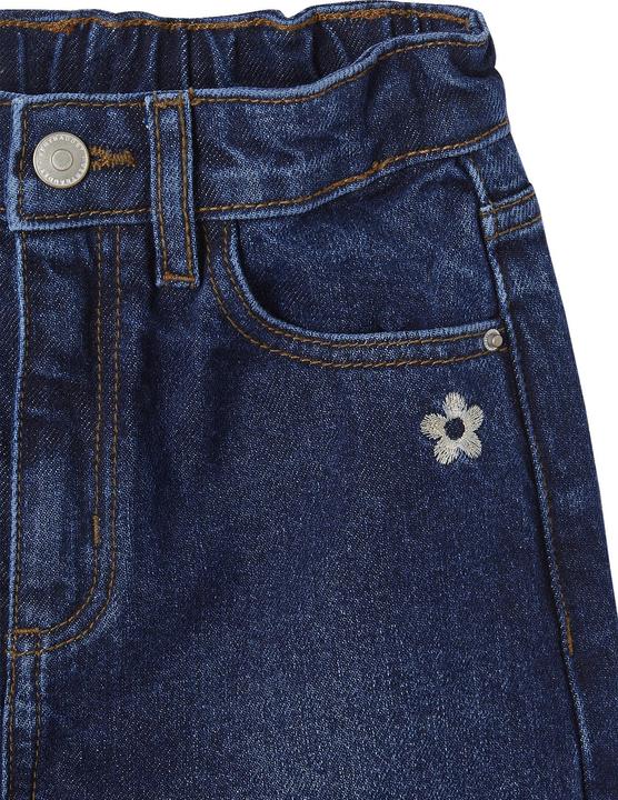 Actual product image Vertbaudet Weite Mädchen Jeans mit Dehnbund, Bundweite verstellbar (104)