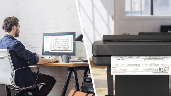 Productafbeelding HP T650, 24" DesignJet (Inktpatroon, Kleur)