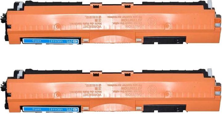 Actual product image Hermex Compatible toner for HP Color LaserJet CP1025 (C)