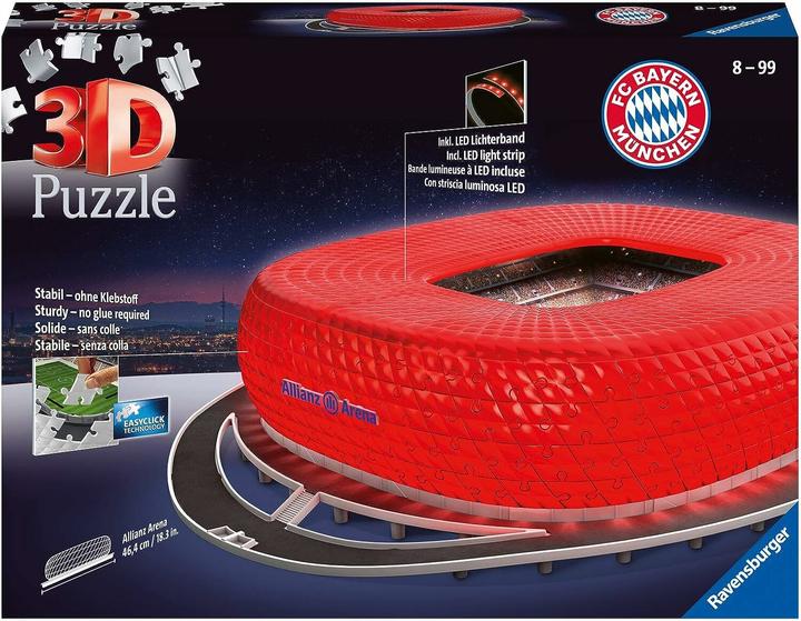 Image du produit Ravensburger L'Allianz Arena de nuit (216 pièces)