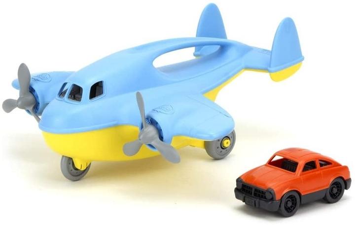 Actual product image Green Toys cargo plane with car