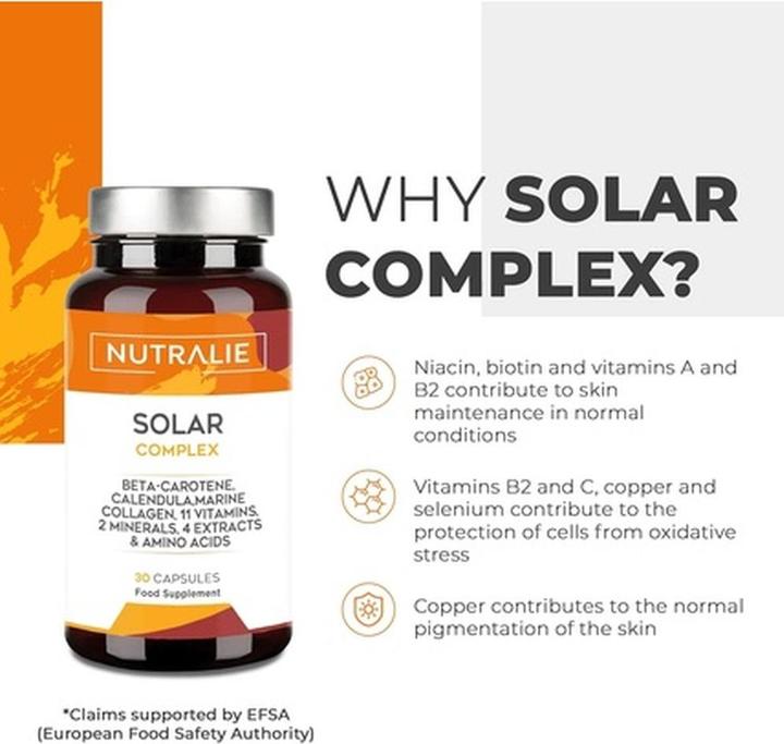 Image du produit Nutralie Capsules de Bronzage Accélérateur de Bronzage à la Bêta-Carotène