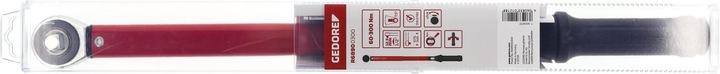 Actual product image Gedore Red red R68900300 Torque Wrench 60-300 Nm (1/2", 60 Nm, 300 Nm)