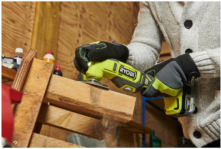 Image du produit Ryobi ONE+ Outil multifonctions sans fil RMT18-0, 18Volt (vert/noir, sans batterie ni chargeur)