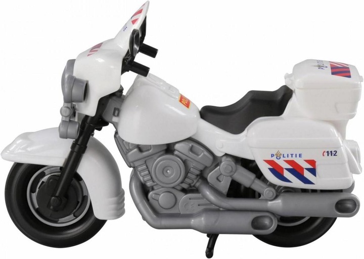 Actual product image Wader Police motorcycle in a bag
