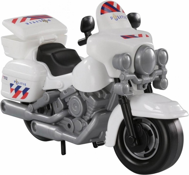 Actual product image Wader Police motorcycle in a bag