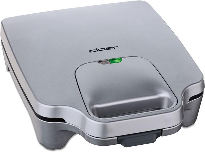 Actual product image Cloer Sandwich Maker 4 XXL Sandwiches, Diagonal