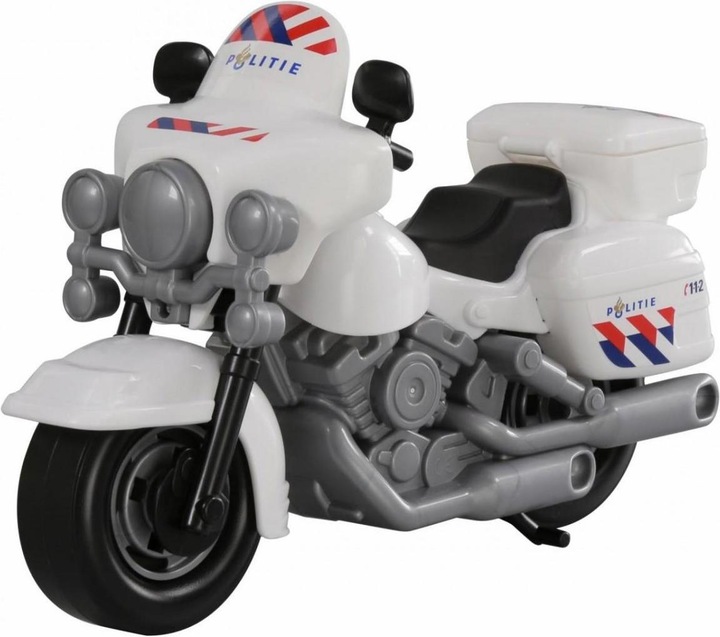 Actual product image Wader Police motorcycle in a bag