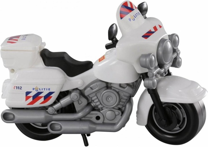 Actual product image Wader Police motorcycle in a bag