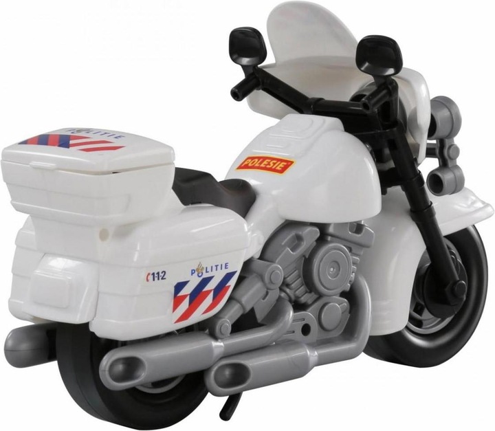 Actual product image Wader Police motorcycle in a bag