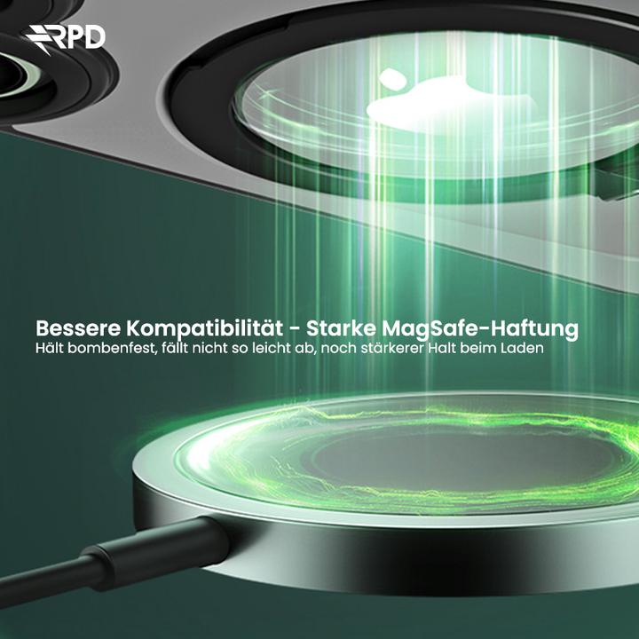 Produktbild RPD iPhone 17 Pro Max - Magsafe Stand Etui schwarz matt (Apple iPhone 17 Pro Max)