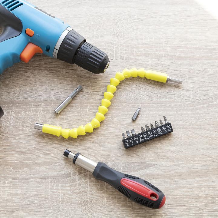 Actual product image InnovaGoods Flexible extension for drills and screwdrivers