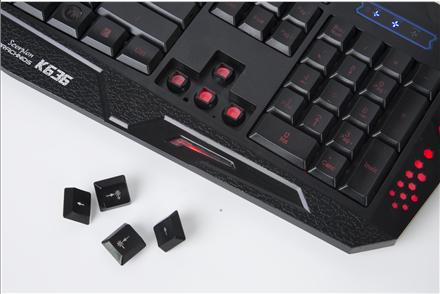 Image du produit Marvo Clavier de jeu K636, EN (US, Filaire)