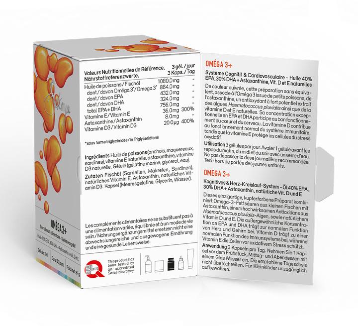 Actual product image Sekoya Omega 3+ | DHA & EPA (90 pcs., Capsules)