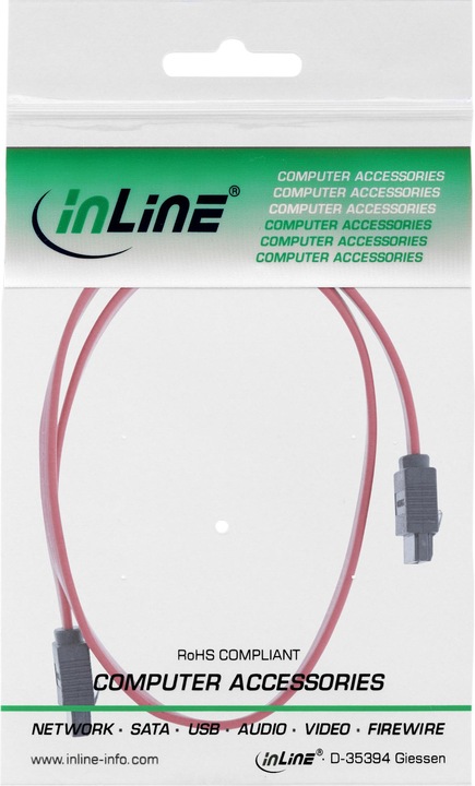 Immagine prodotto InLine Cavo SATA 6Gb/s con cinghia di sicurezza