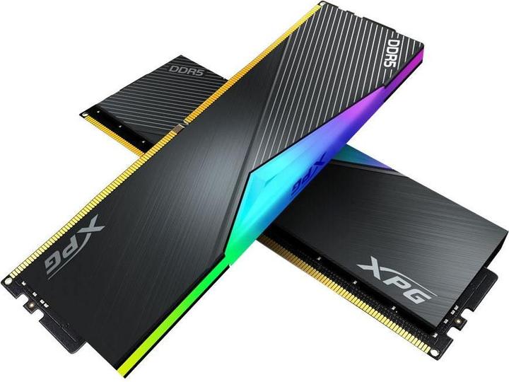 Actual product image Adata DIMM 48 GB DDR5-8000 (2x 24 GB) dual kit (black, AX5U8000C4024G-DCLARBK, XPG Lancer RGB) (2 x 24GB, 8000 MHz, DDR5-RAM, DIMM)