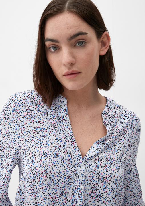 Immagine prodotto S.Oliver Bluse Viskosebluse mit Tunika-Ausschnitt (40)