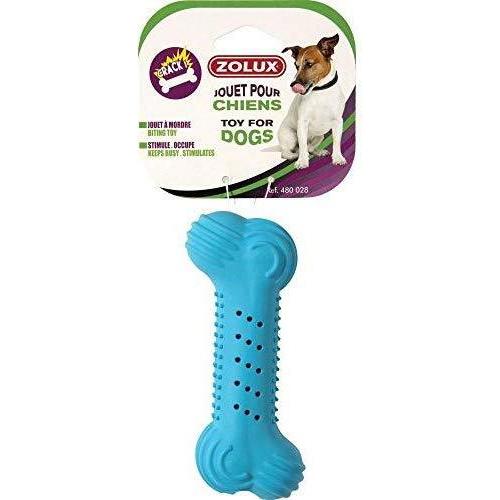 Thumbnail - Zolux Rubber toy crispy dice, 14 cm, various colors, Hundespielzeug
