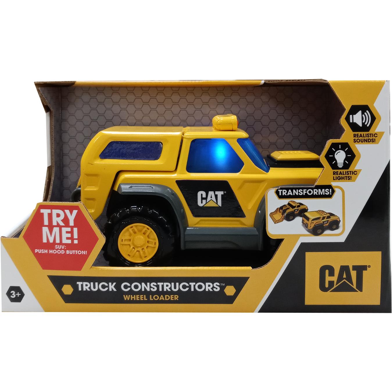 Cat transformable vehicle Truck Constructors, assort., 83192