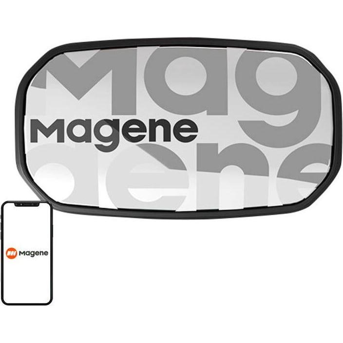 Magene Sensore di frequenza cardiaca H603 - bianco, Fascia cardio, Bianco