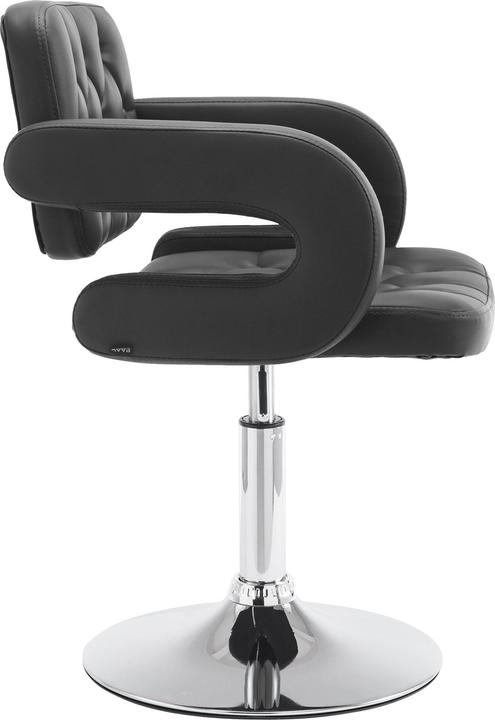 Produktbild CLP Lounger Dublin Kunstleder, schwarz