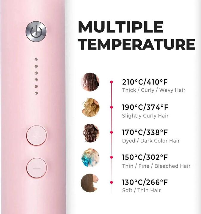 Actual product image Tymo Ring PNK (Hair straightening brushes)