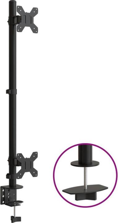 Image du produit vidaXL Tischhalterung für 2 Monitore (Tables, 10 kg)