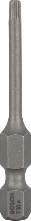 Actual product image Bosch Professional Zubehör Screwdriver bit extra-hard T10, 49 mm, pack of 1 (T 10)