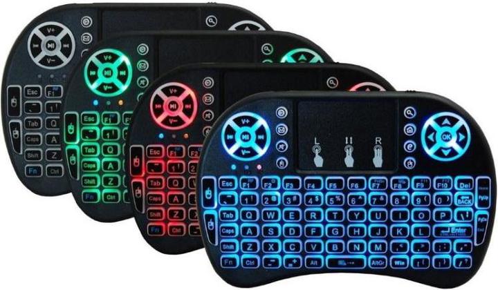 Actual product image Pferd Riff MK-1 Bluetooth Mini Backlit Keyboard for Smart TV (Eng. Int., Wireless)
