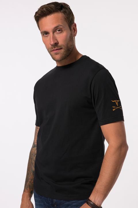 Immagine prodotto JP1880 T-shirt con mezze maniche e stampa su manica, disponibile fino alla tg. 8XL (6XL)
