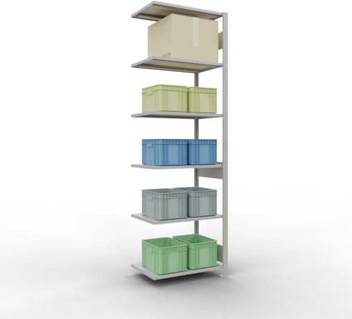 Image du produit Schulte Lagertechnik Système enfichable Élément suivant MULTIplus150 avec traverse de longueur